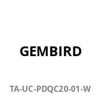 gembird USB Typ C Schnellladegerät 20 W schwarz