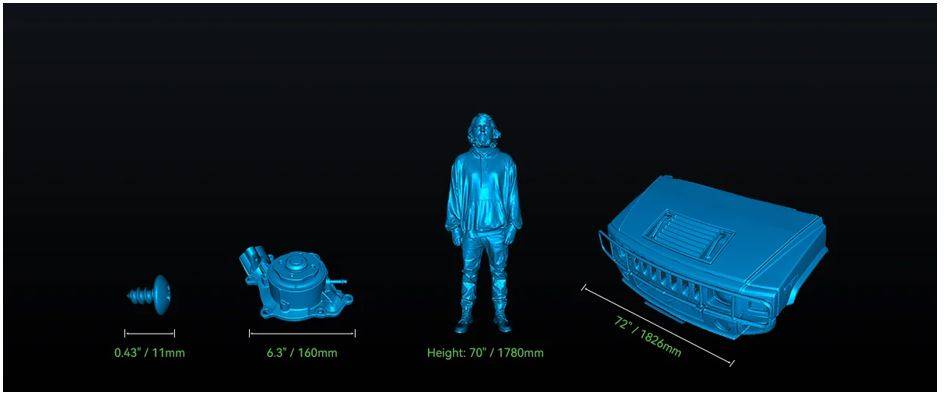 3D Scanner CREALITY CR-SCAN RAPTOR "Blue Laser"