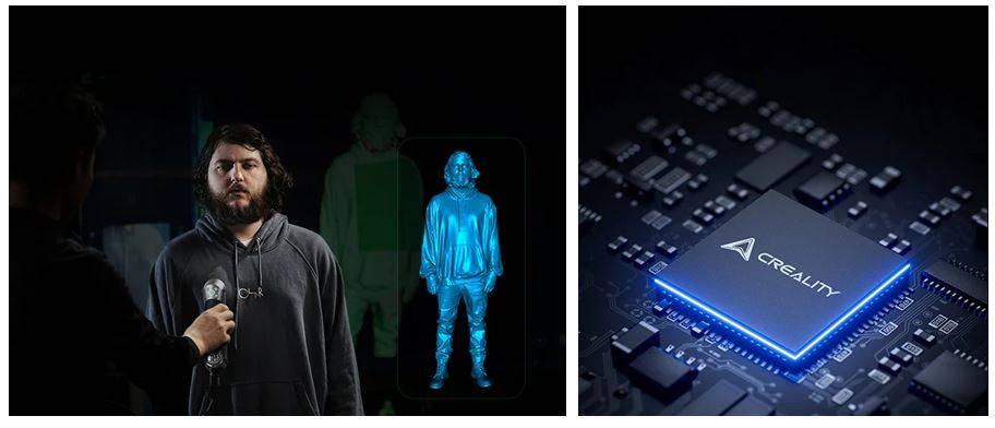 3D Scanner CREALITY CR-SCAN RAPTOR "Blue Laser"