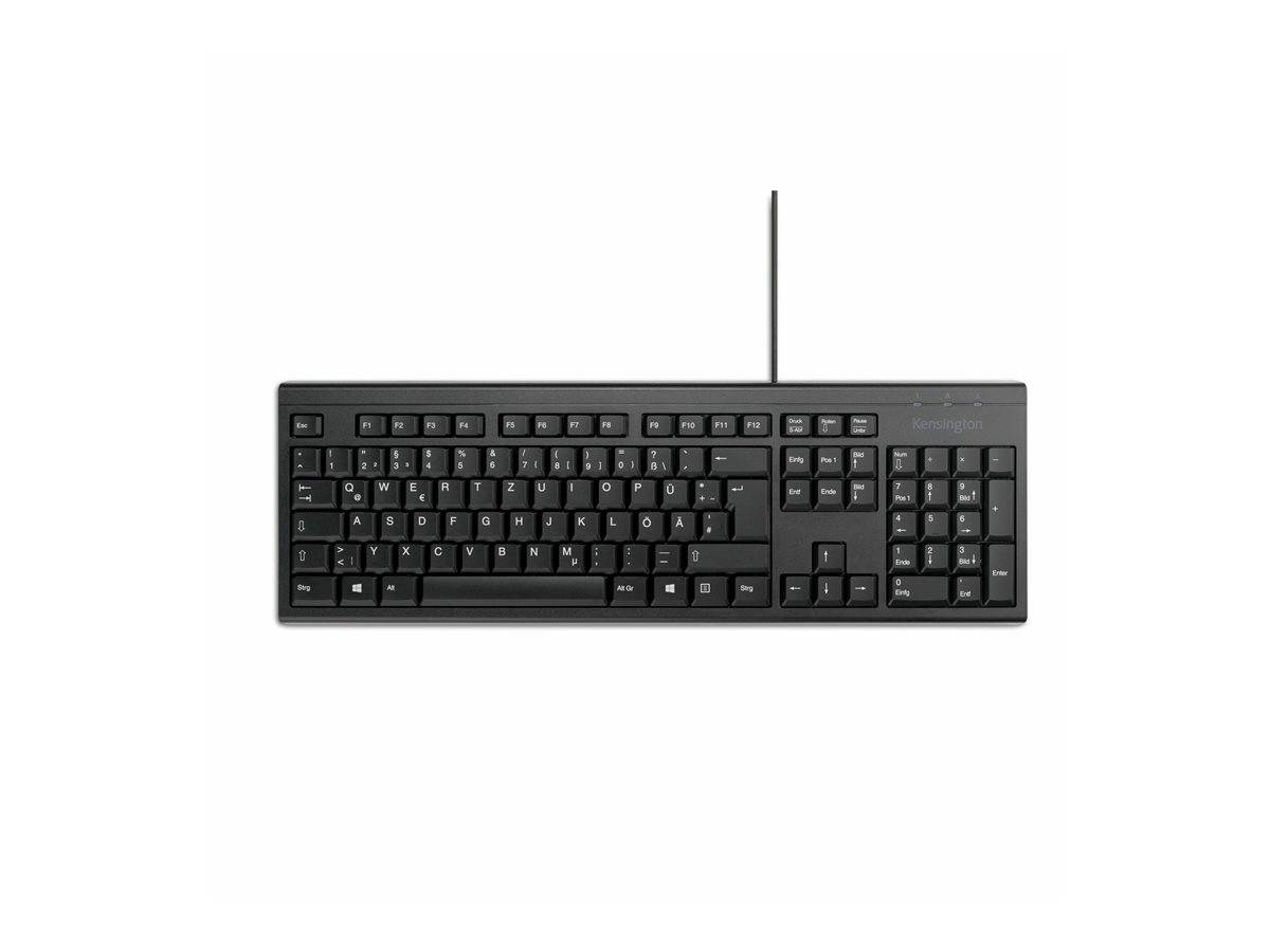 Kensington KB100 EQ - Tastatur - full size - USB