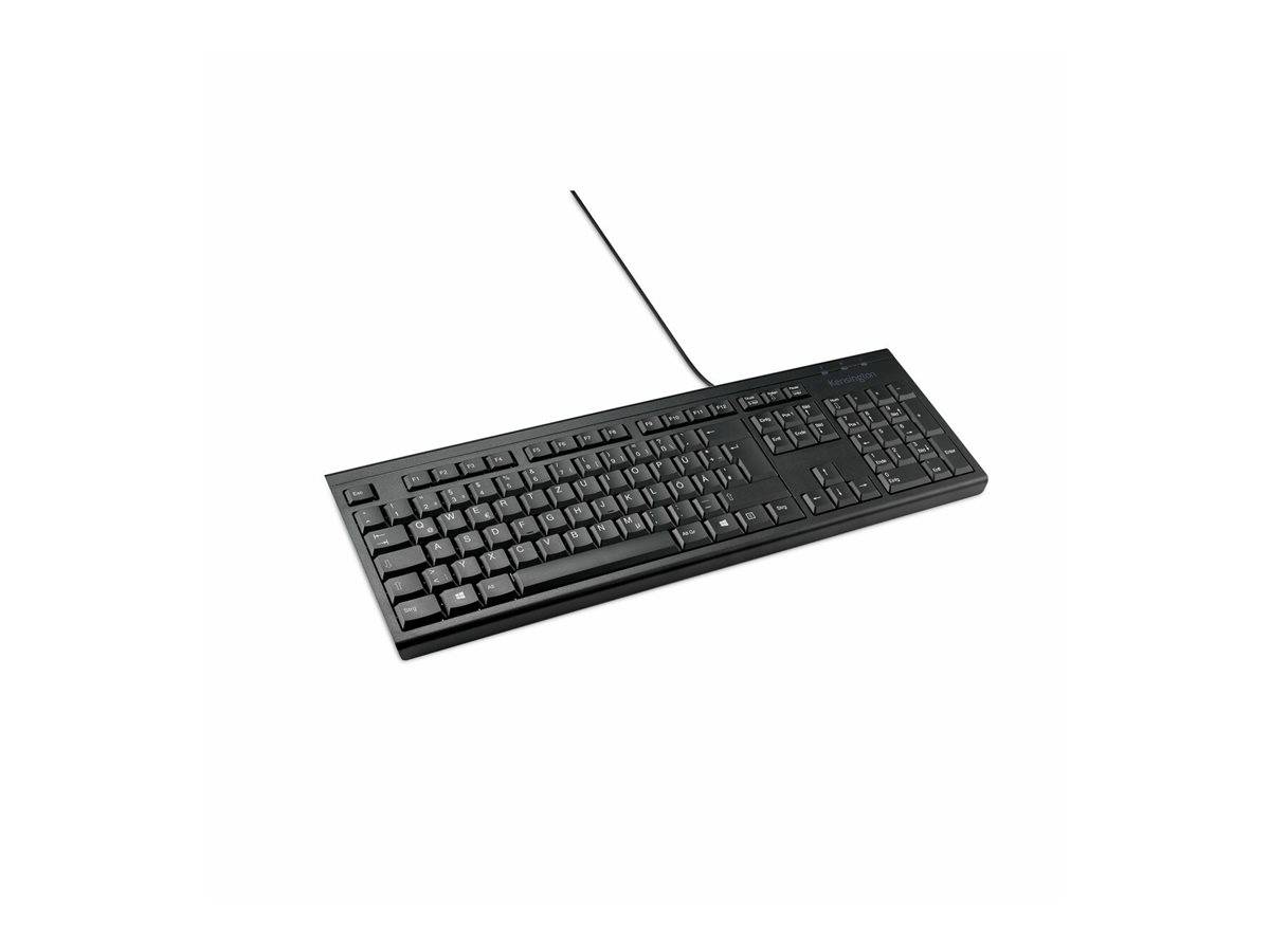 Kensington KB100 EQ - Tastatur - full size - USB