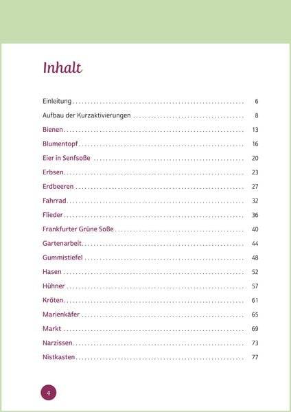Kurzaktivierungen ohne Material. Last-Minute-Ideen für den Frühling