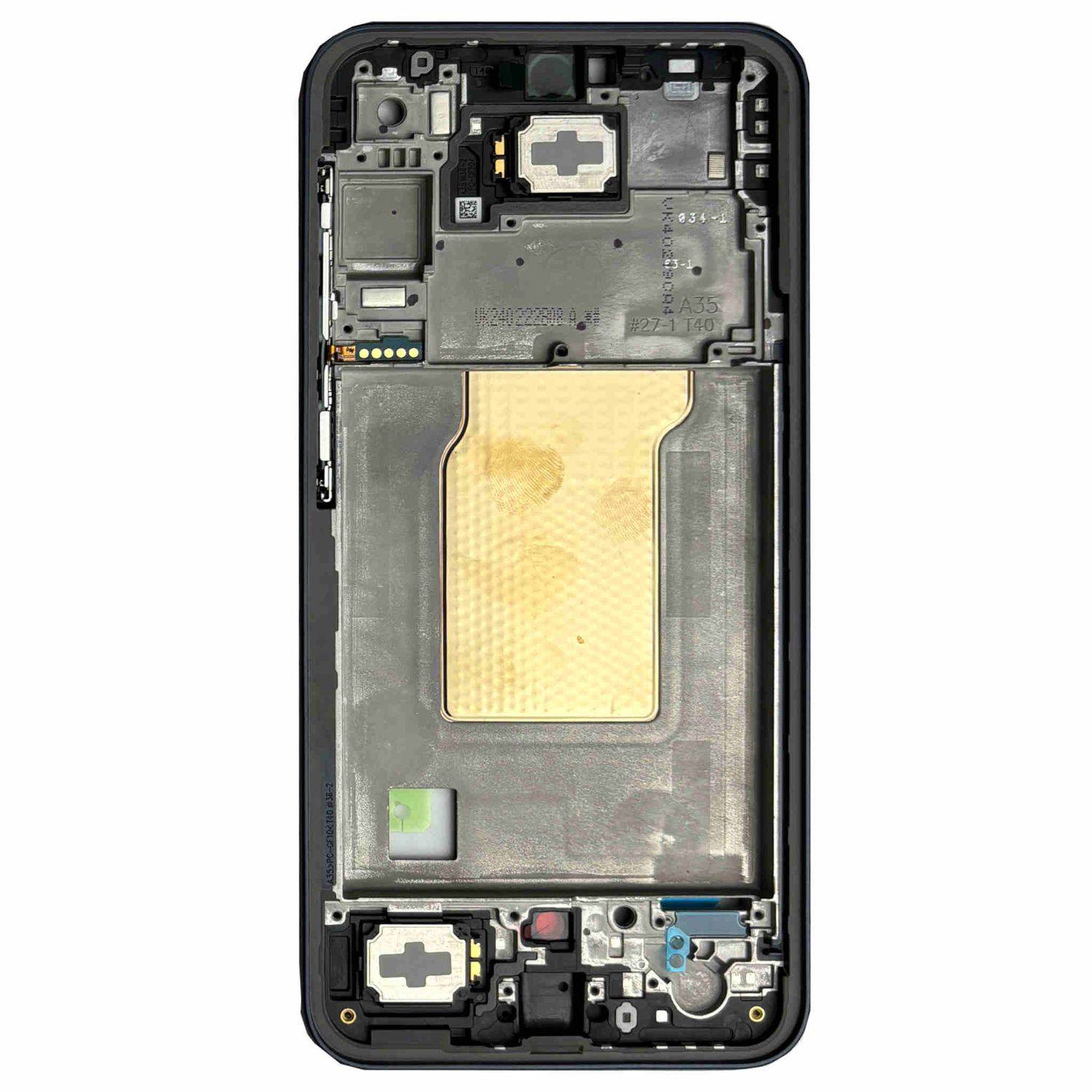 Samsung Display LCD Mittelrahmen für Galaxy A35 5G GH82-34225A Awesome Navy Ersatzteil