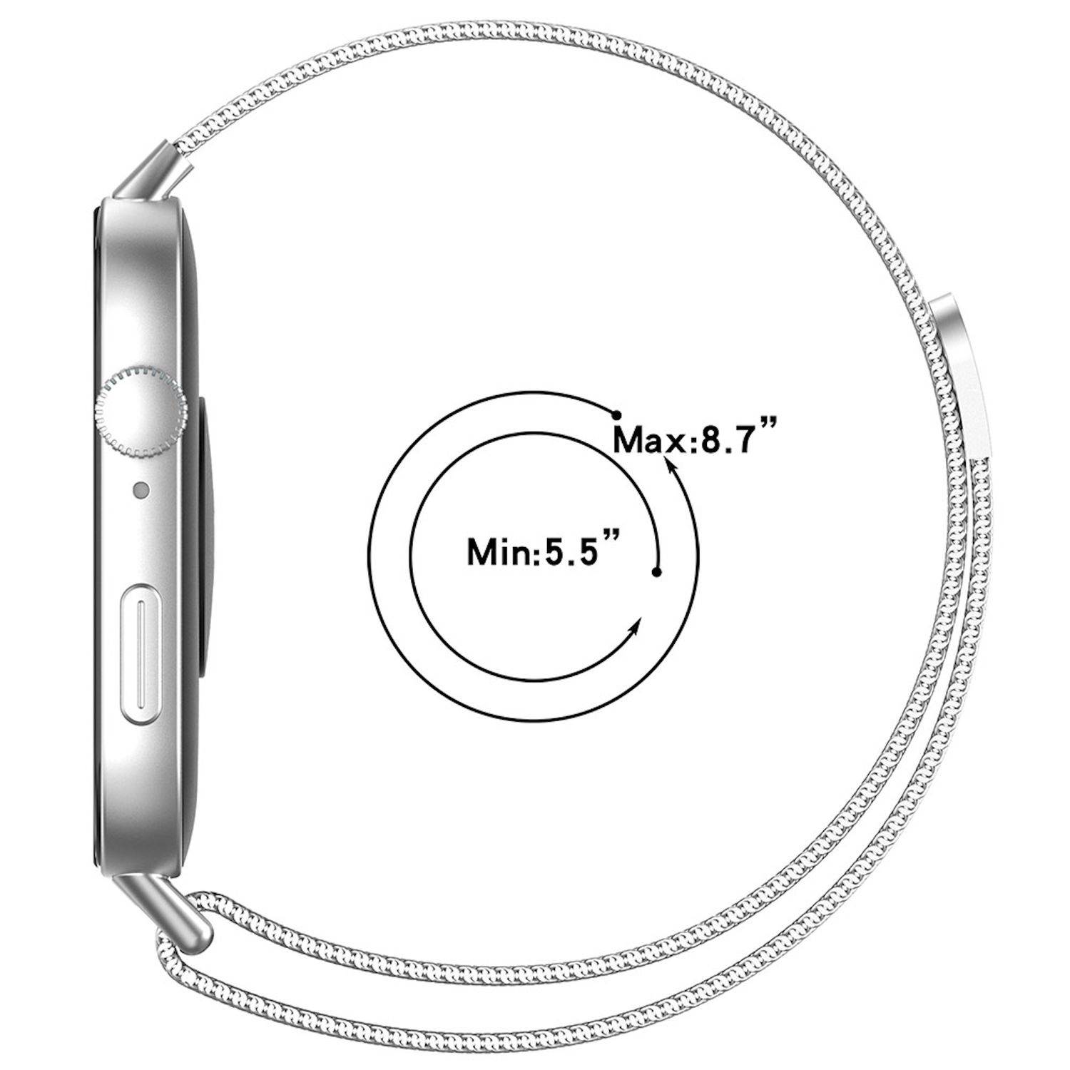 Smartwatch Armband Huawei Watch Fit 5 4 / 5 4 Pro / 3 Metal Magnetverschluss