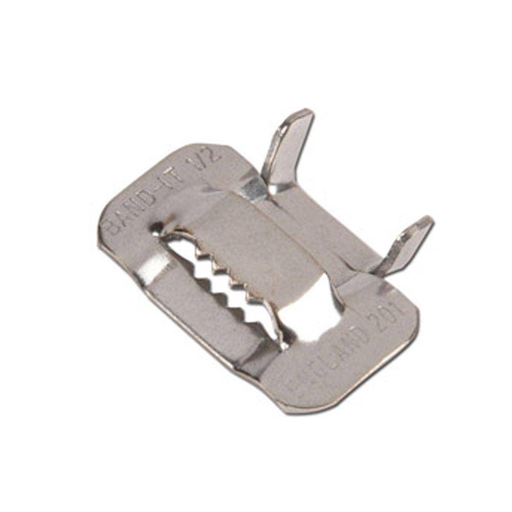 Band-it-Schlaufen - für Typ 201 - 3/4 Zoll - Edelstahl - Preis per Stück