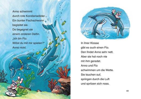 Die schönsten Delfingeschichten für Erstleser