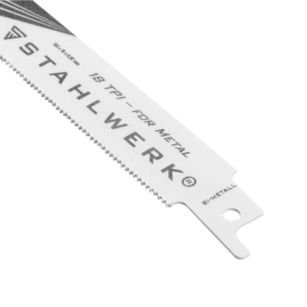 STAHLWERK Metall-Sägeblatt 6er Set 150 x 19 x 0,92 mm für 1/2 Zoll Aufnahme