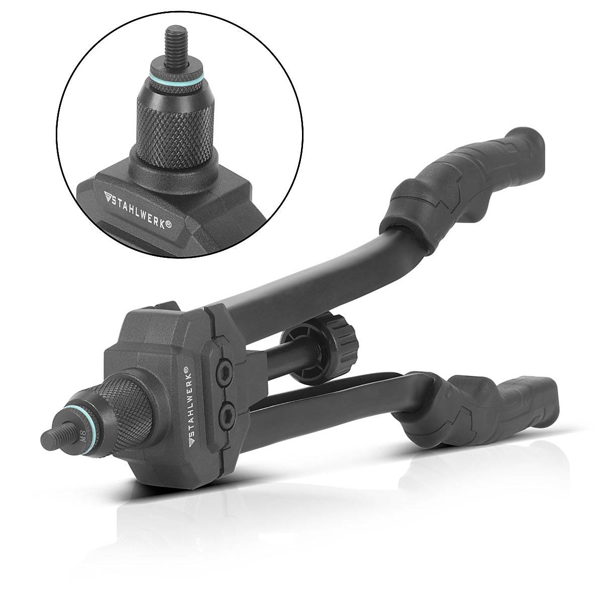 STAHLWERK Blindnietzangen Set NZ-16 ST Nietzange | Nietmutternzange