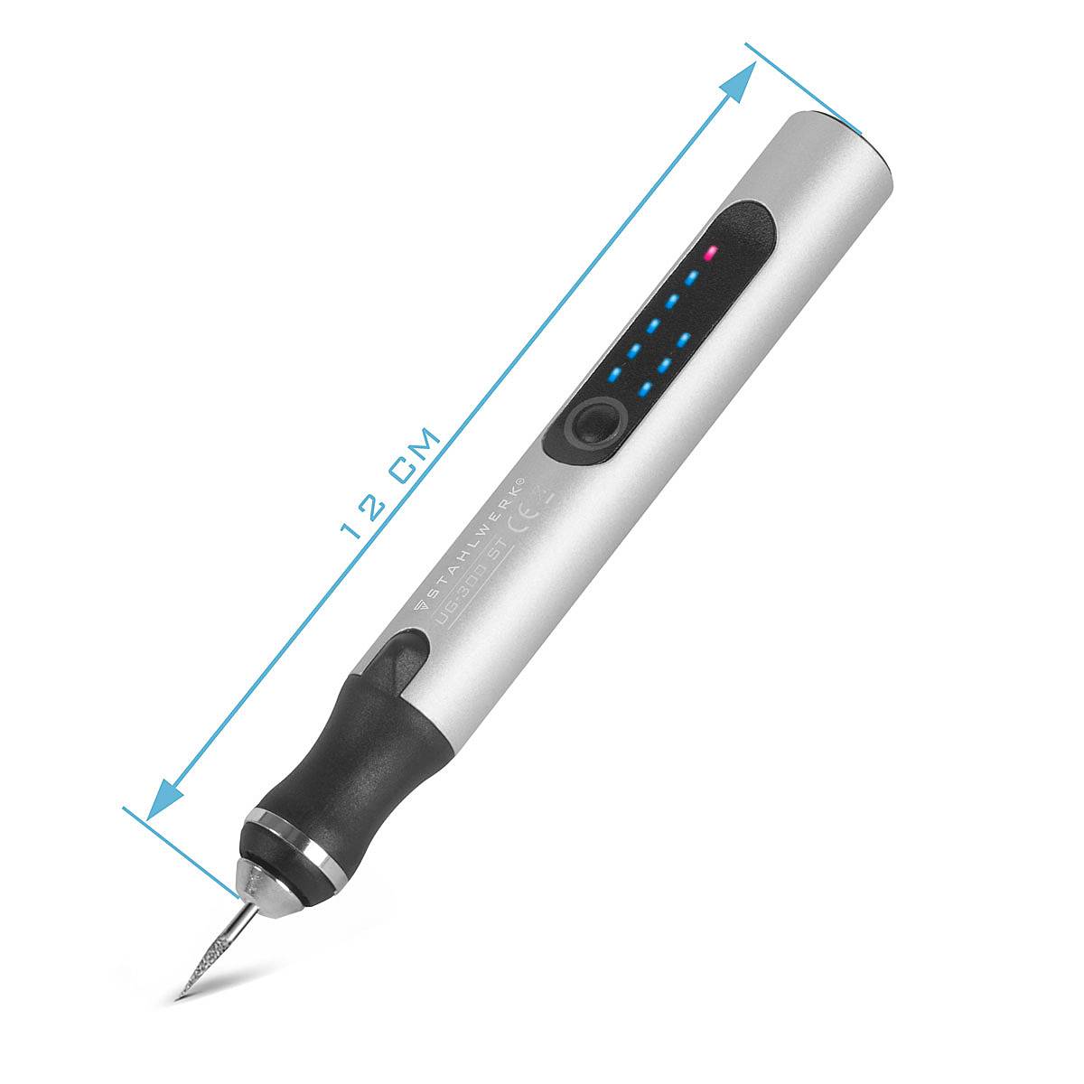 STAHLWERK USB-Gravierstift UG-300 ST mit 8 W Akku-Gravierer | Gravurstift