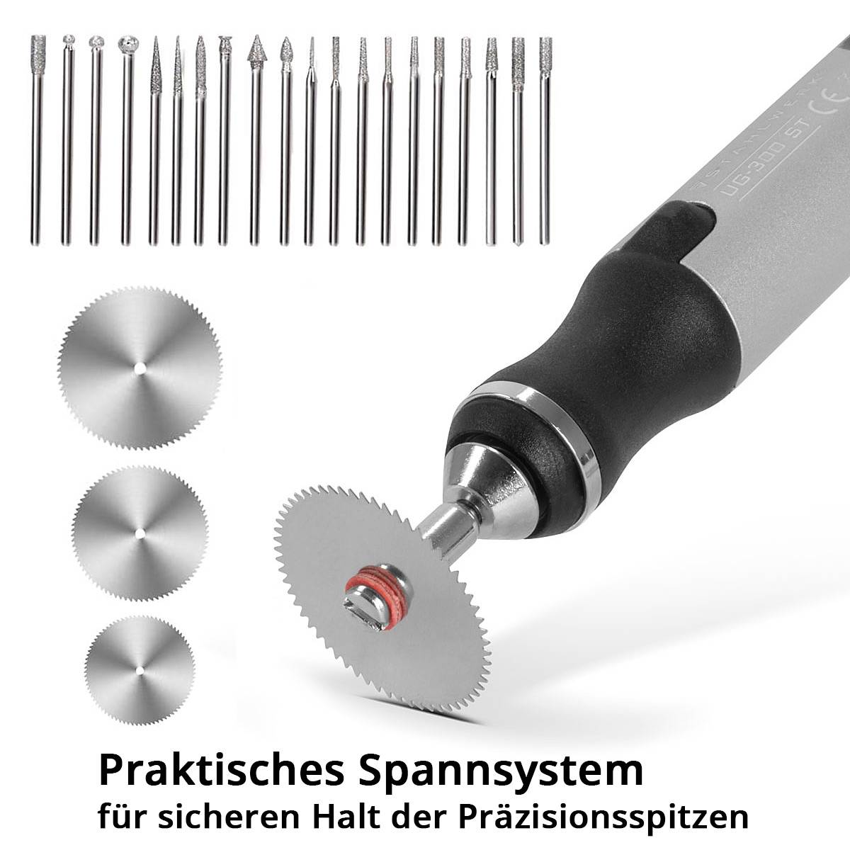 STAHLWERK USB-Gravierstift UG-300 ST mit 8 W Akku-Gravierer | Gravurstift