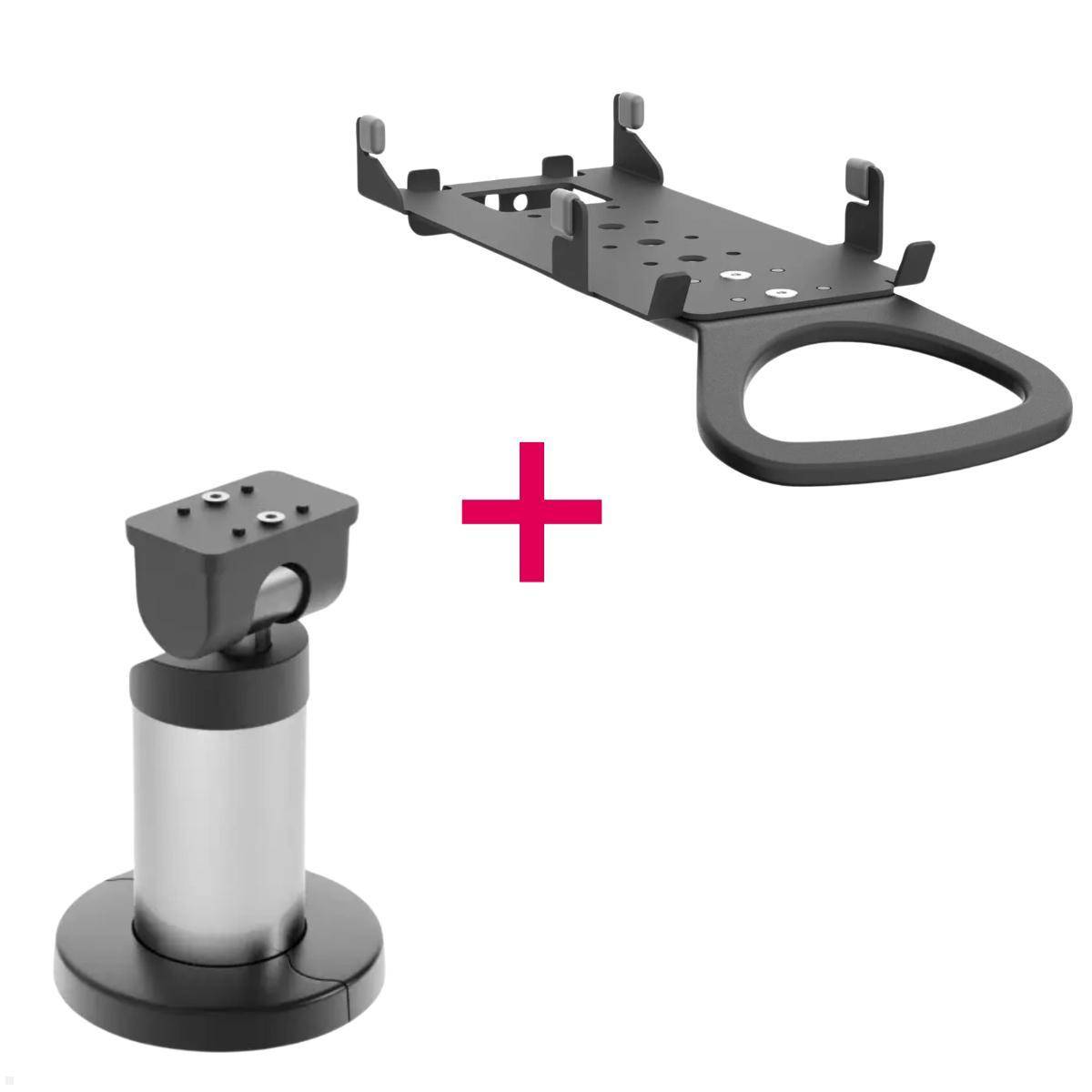 Novus evo POS EC Cash Terminal Halterung für Verifone X990, silber