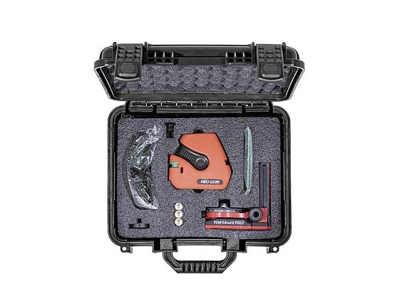 Kreuzlinienlaser mit Lotpunkten Neo G220 Kit