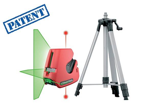 Kreuzlinienlaser mit Lotpunkten Neo G220 Set