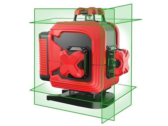 4D-Kreuzlinienlaser Fliesen 4D