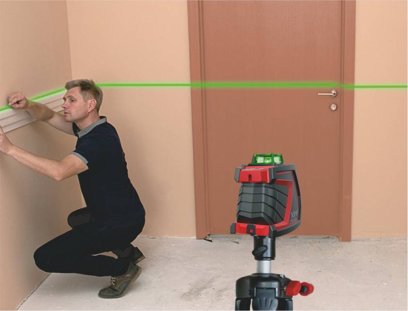 360° -Kreuzlinienlaser + Punktlaser Xliner Combo 360G