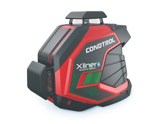 2 x 360° -Kreuzlinienlaser Xliner Quattro 360G Kit