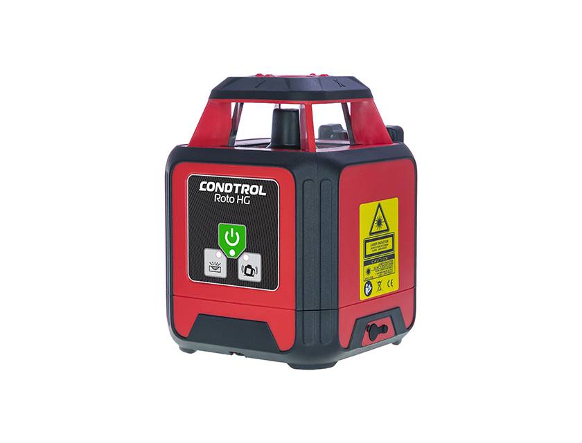 Horizontaler Rotationslaser mit GRÜNEM Laserstrahl Roto HG