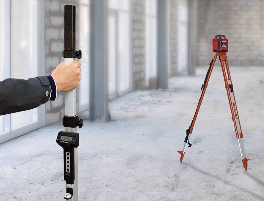 Digitale Messlatte Digi Staff mit LCD und Speicher