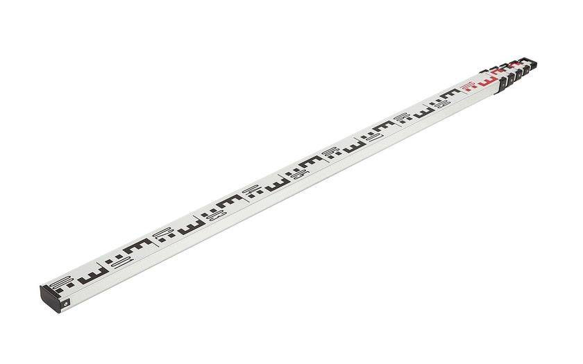 Teleskop-Nivellierlatte TS5 für alle Rotationslaser und Nivelliergeräte