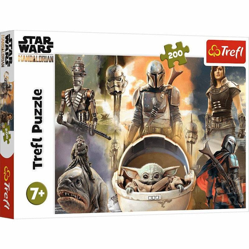 TREFL Puzzle Der Mandalorianer: Bereit zum Kampf 200 Teile
