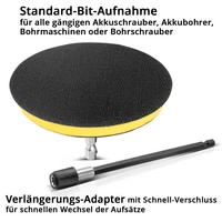 STAHLWERK Bürsten-Aufsatz 45er Set für Akkuschrauber und Bohrmaschinen STAHLWERK Bürsten-Aufsatz 45er Set für Akkuschrauber und Bohrmaschinen