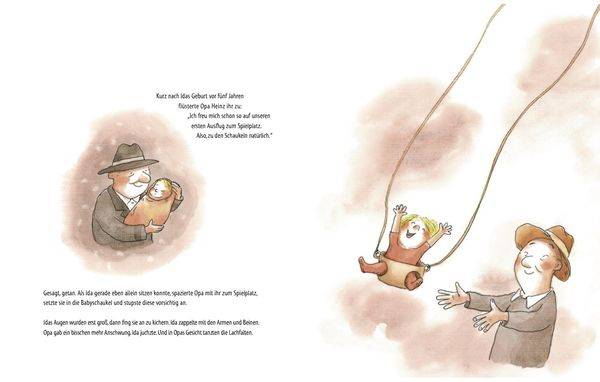 Opa hat seinen Hut vergessen