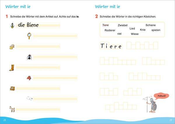 Fit für Rechtschreibung 2. Klasse. Mein Übungsheft