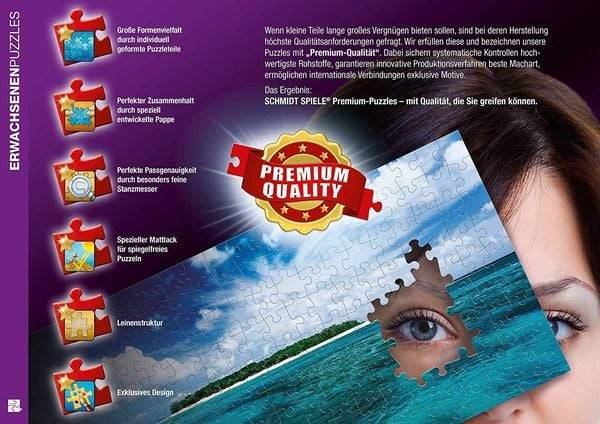 Schmidt Spiele - Coca Cola - Nostalgie-Shop, 1000 Teile