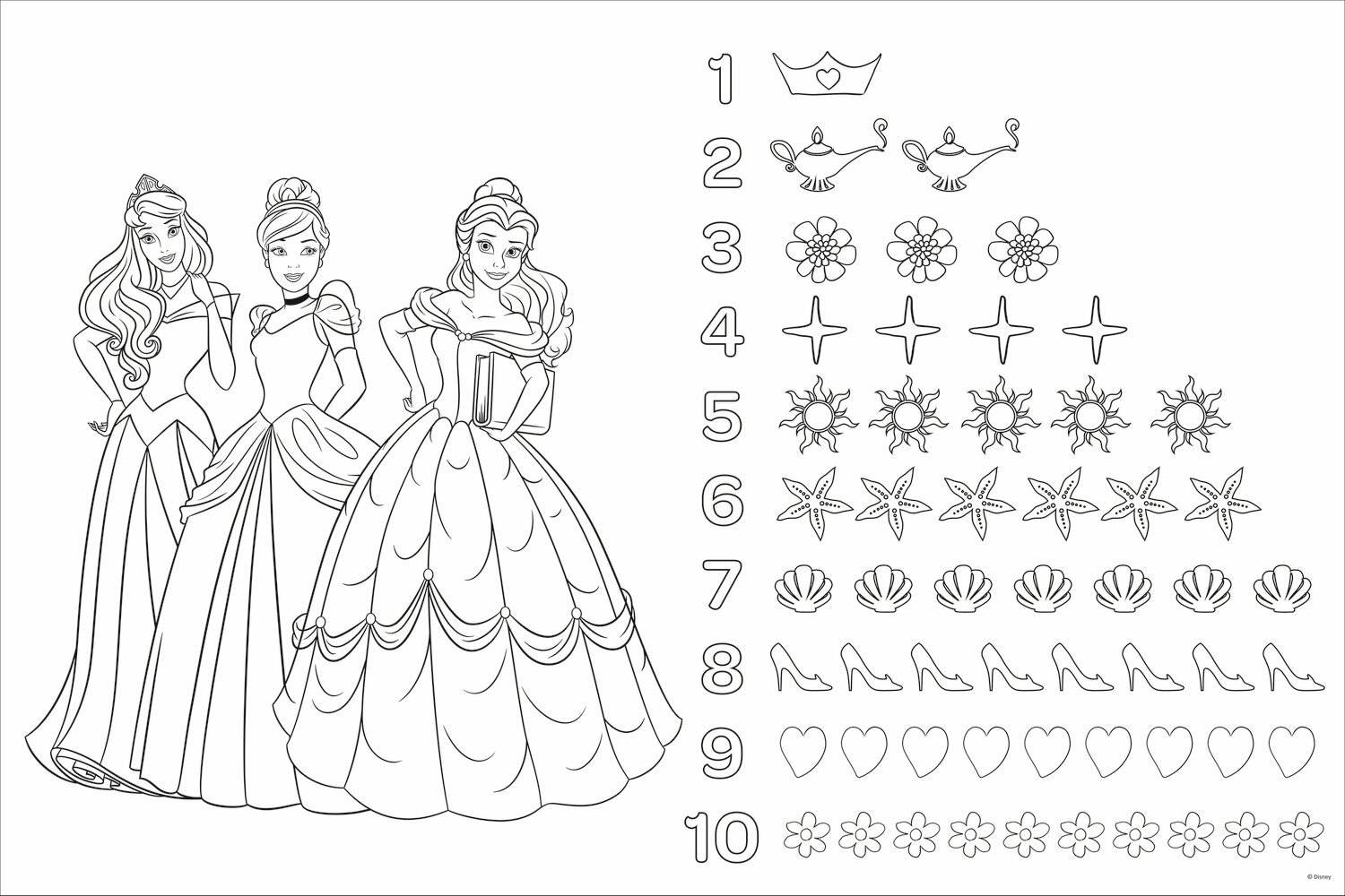 TREFL Wendepuzzle Happy Princesses SUPER MAXI 24 Teile