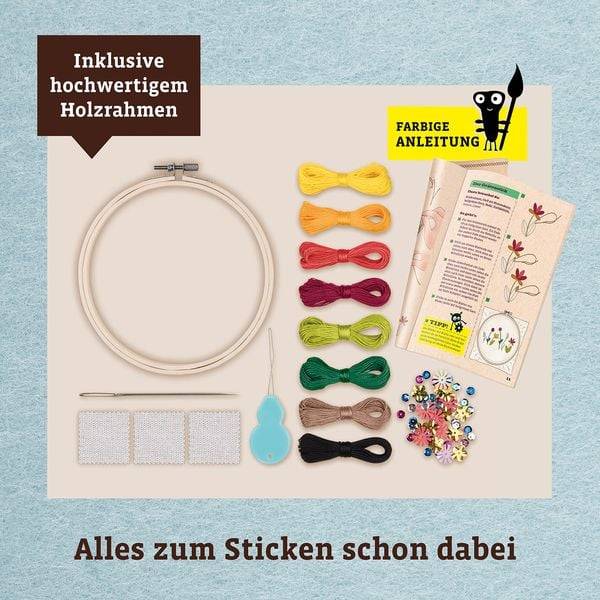 KOSMOS - AllesKönnerKiste - Sticken Kreativ-Set