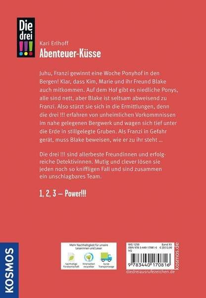 Die drei !!!, 93, Abenteuer-Küsse