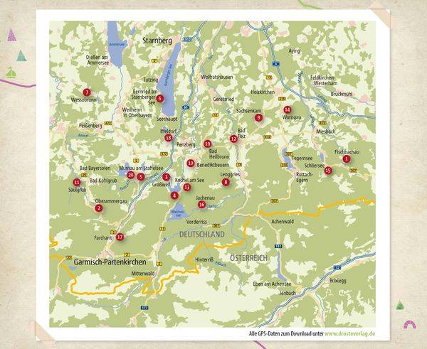 Bayerische Voralpen. Wandern für die Seele