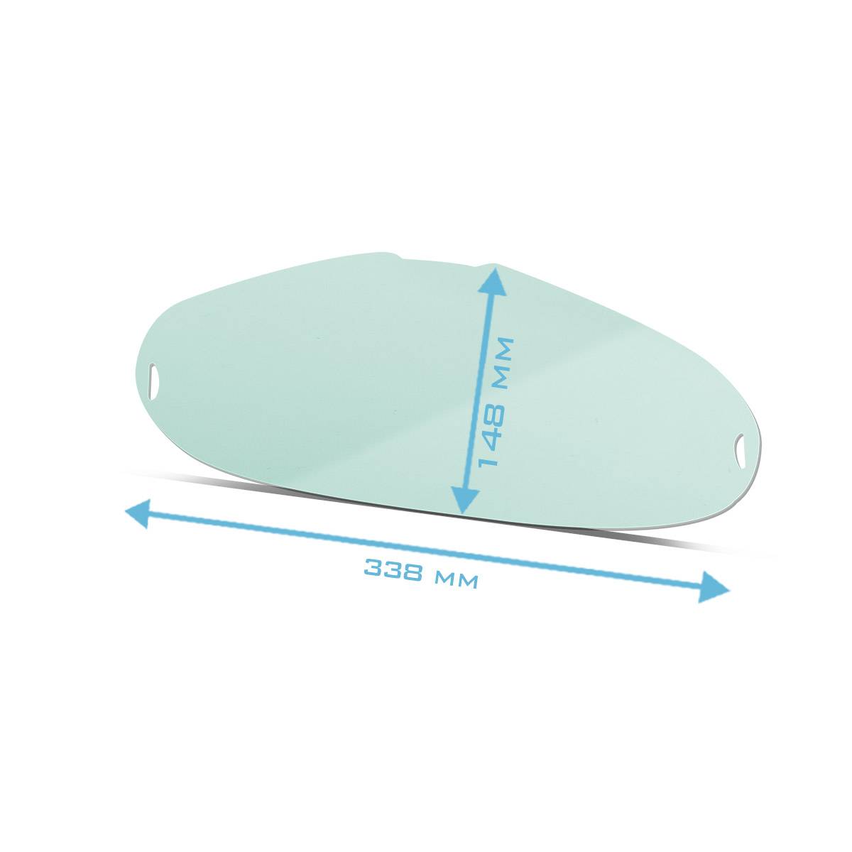 STAHLWERK Vorsatzscheiben 2er Set Schweißhelm Ersatzscheiben ST 800 PV