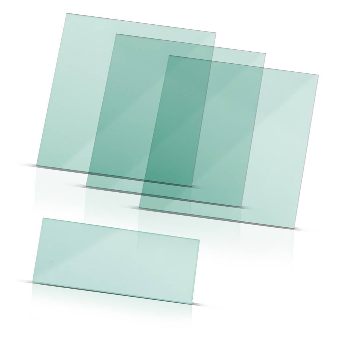 STAHLWERK Vorsatzscheiben 4er Set Schweißhelm Ersatzscheiben ST 550 L