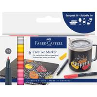 FABER-CASTELL - Summer breeze Lackmarker farbsortiert 1.5 mm 6 St.