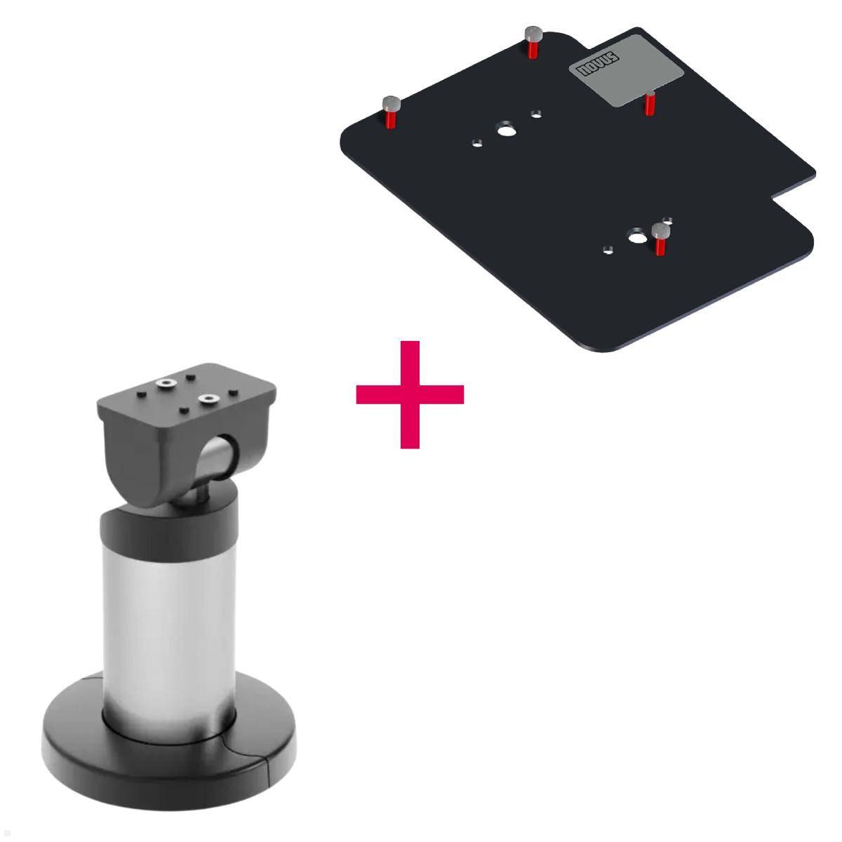 Novus evo POS EC Cash Terminal Halterung für Verifone M 400, silber