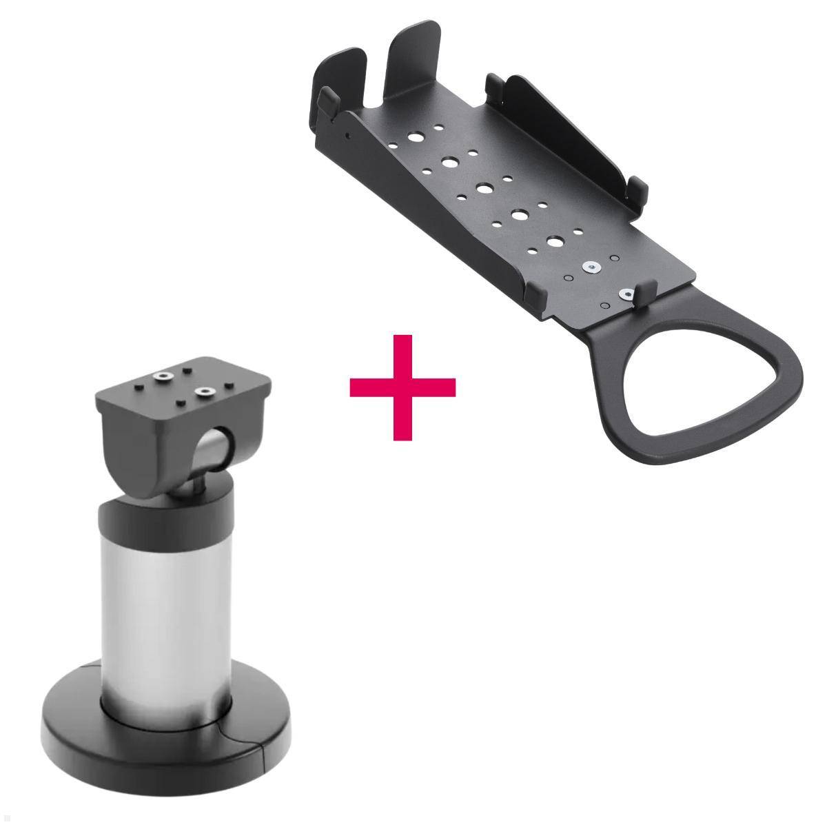 Novus evo POS EC Cash Terminal Halterung für Verifone P 400, silber