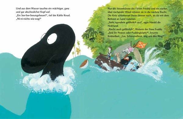 Käpten Knitterbart auf der Schatzinsel