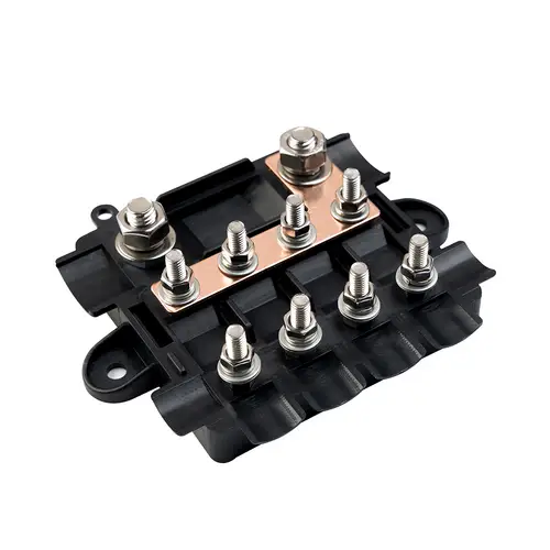 Sicherungshalter 1 x Mega + 4 x Midi Sicherung inkl. Busbar Sicherungshalter 1 x Mega + 4 x Midi Sicherung inkl. Busbar