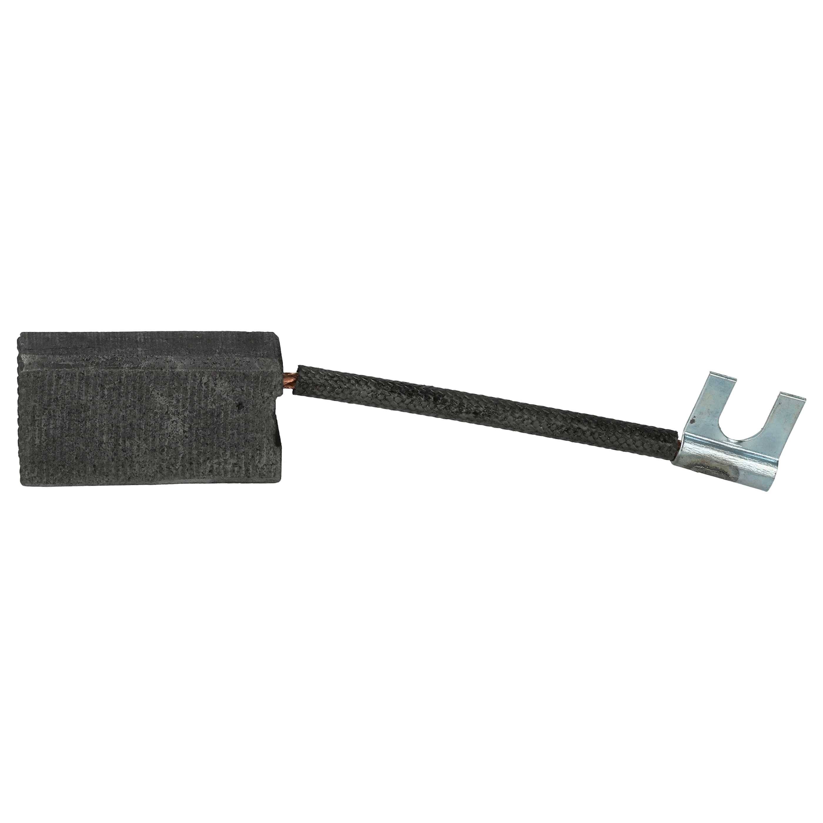 vhbw 2x Kohlebürste 6,3 x 12,5 x 22 mm kompatibel mit Bosch 0601121060 Elektrowerkzeug