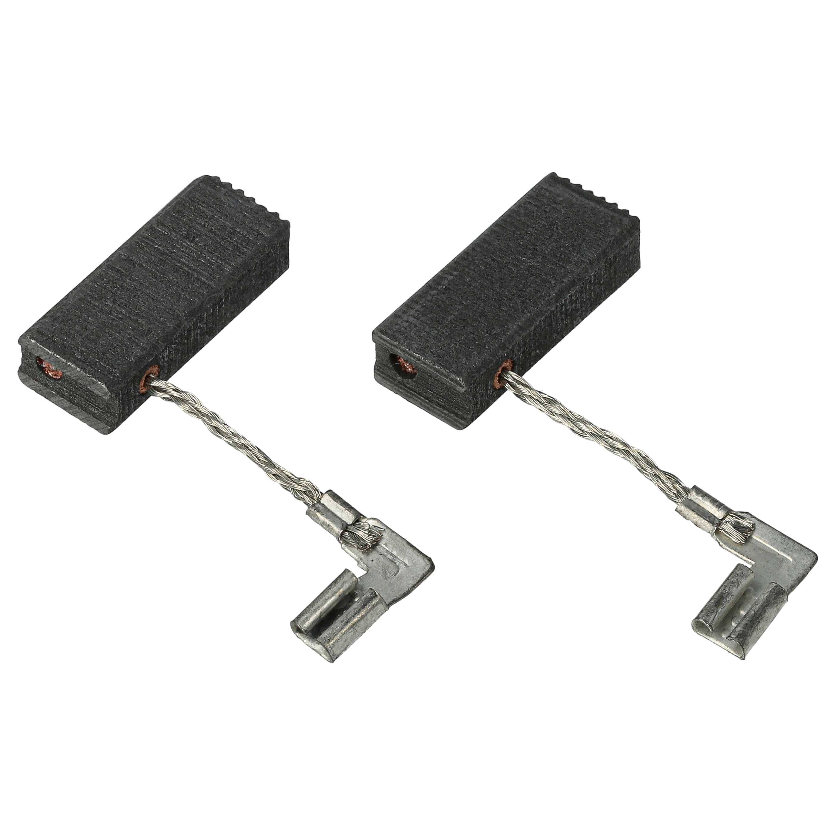 vhbw 2x Kohlebürste kompatibel mit Bosch GBH 2-24 DRE 3611B72100, 3611B72180, 3611B721K0, 3611B721C1, 3611B721F1 Elektrowerkzeug