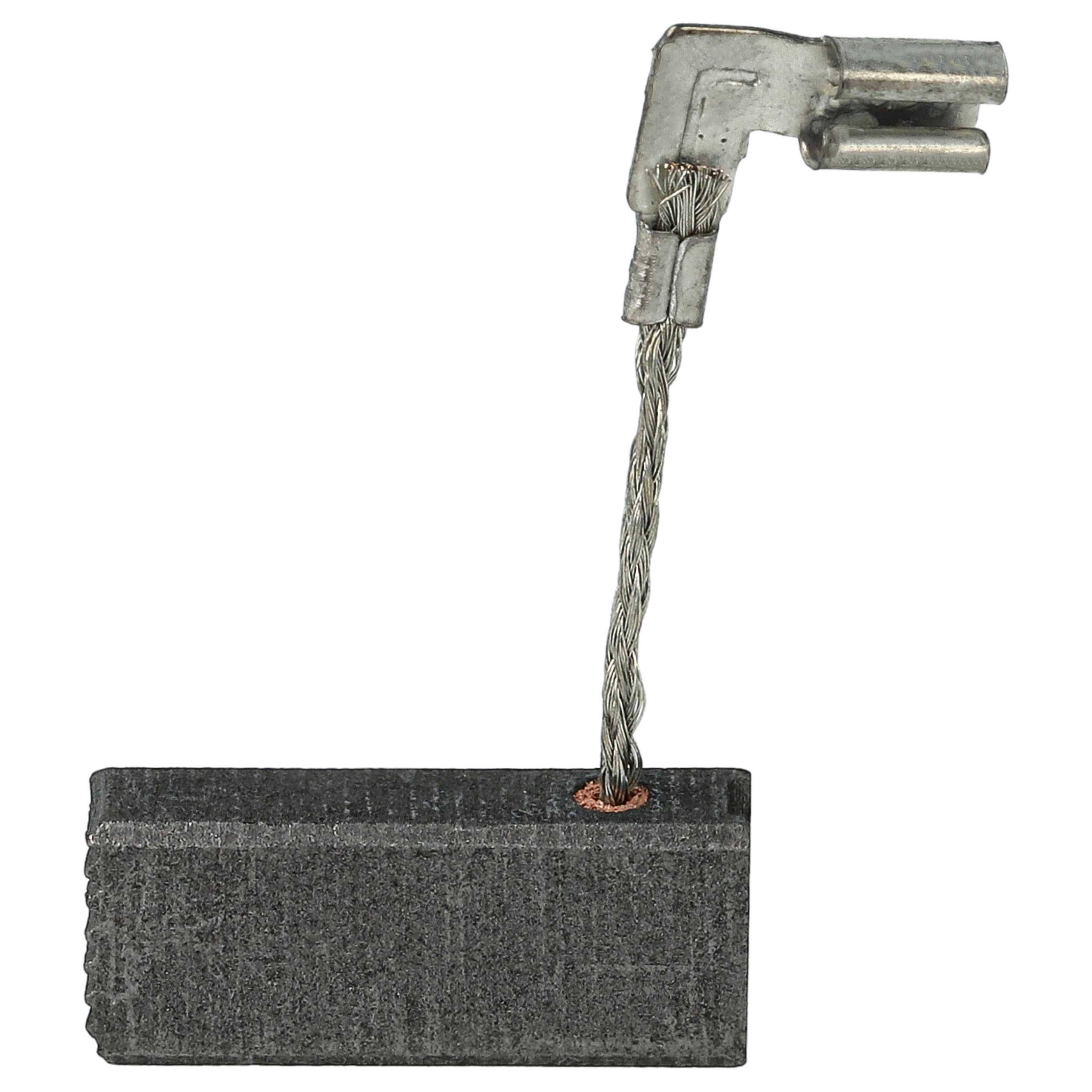 vhbw 2x Kohlebürste kompatibel mit Bosch GBH 2-24 RE 3611B72080, 3611B720C1, 3611B720K0, 3611B720L0 Elektrowerkzeug