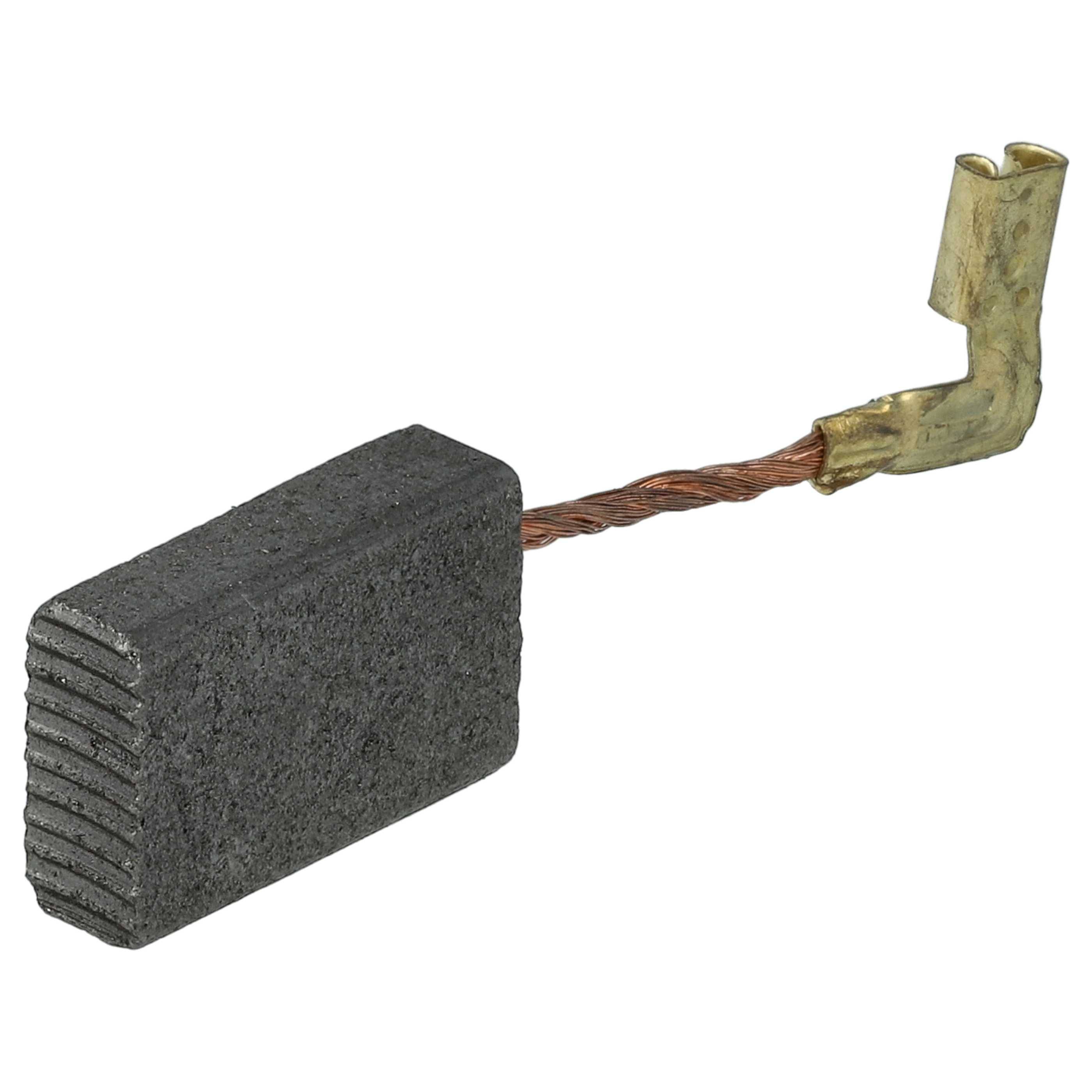 vhbw 2x Kohlebürste 4,9 x 10,9 x 16,5 mm kompatibel mit Makita 9565CV, 9565, 9564, 9564CVL, 9564CV, 9563CV, 9561CV, 9560CV Elektrowerkzeug