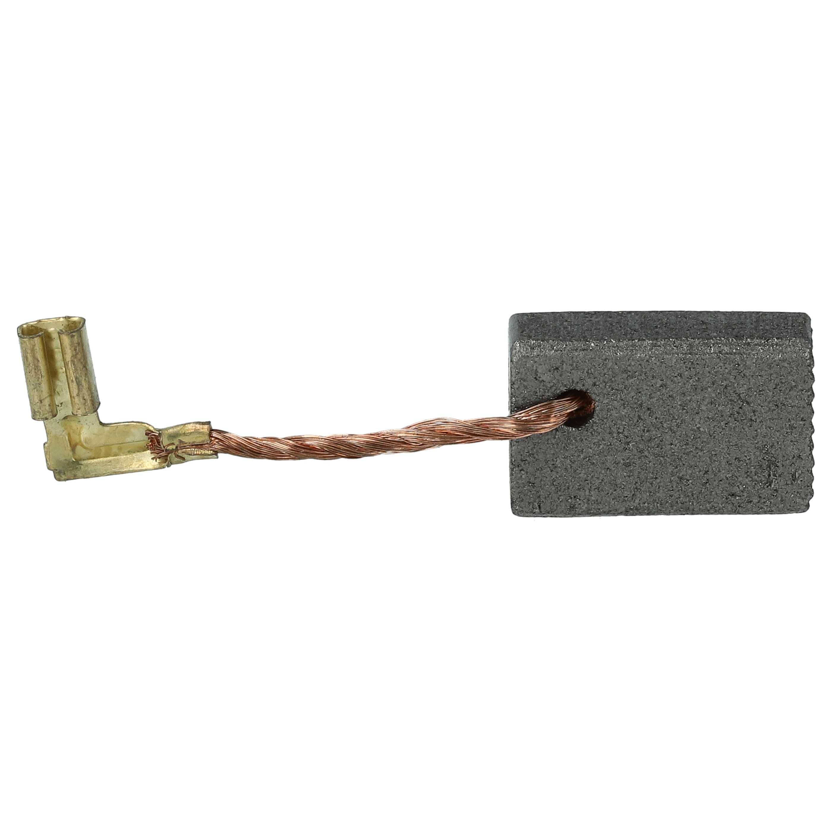 vhbw 2x Kohlebürste 4,9 x 10,9 x 16,5 mm Ersatz für Makita CB325, CB 318, 194074-2 für Elektrowerkzeug