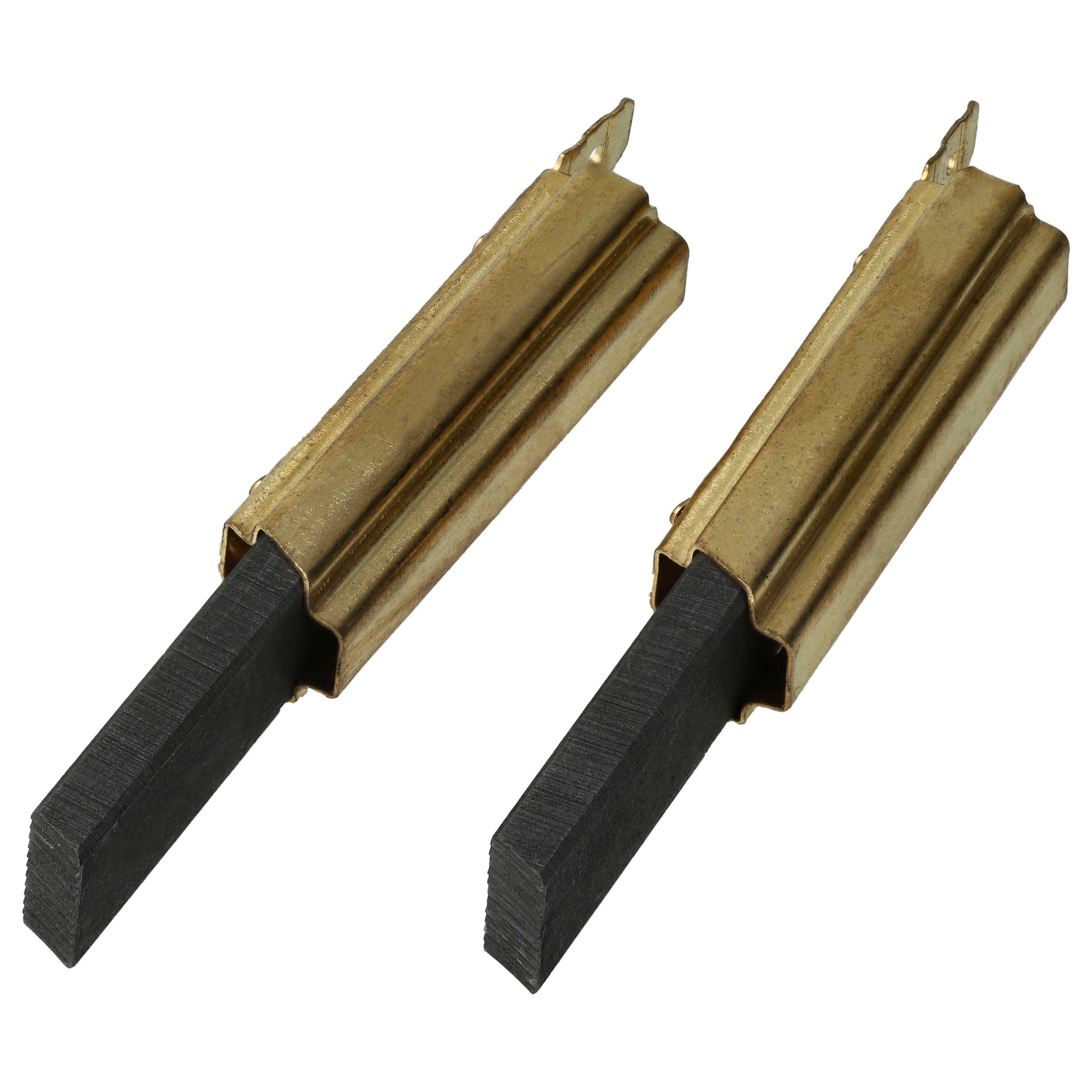 vhbw 2x Kohlebürste kompatibel mit SKG 31006073, 31006072 Waschmaschine