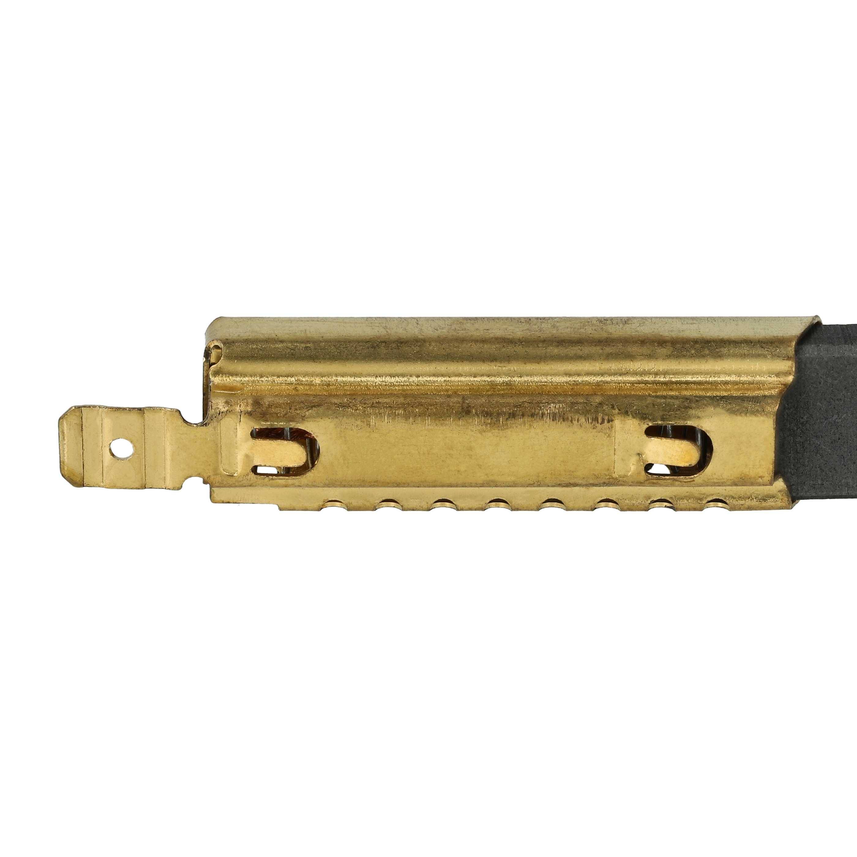vhbw 2x Kohlebürste kompatibel mit Hoover 31005047, 31004949, 31004948, 31004947, 31004674, 31004672, 31004328, 31006800 Waschmaschine