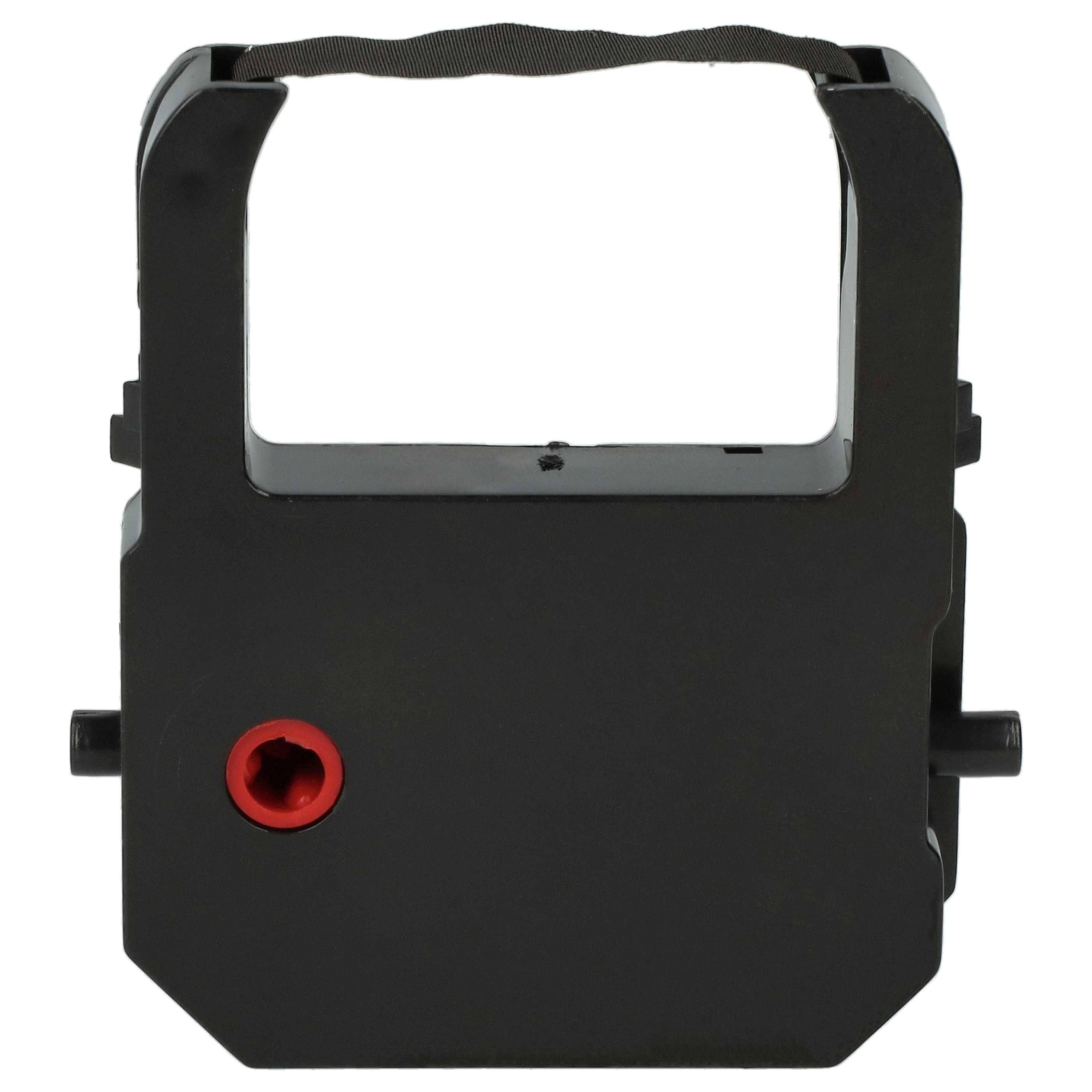 vhbw 1x Farbband Schriftband kompatibel mit Bürk ZR310 | TR-1000, K895, K800 / K875, BS175 Nadeldrucker, Bondrucker - Schwarz