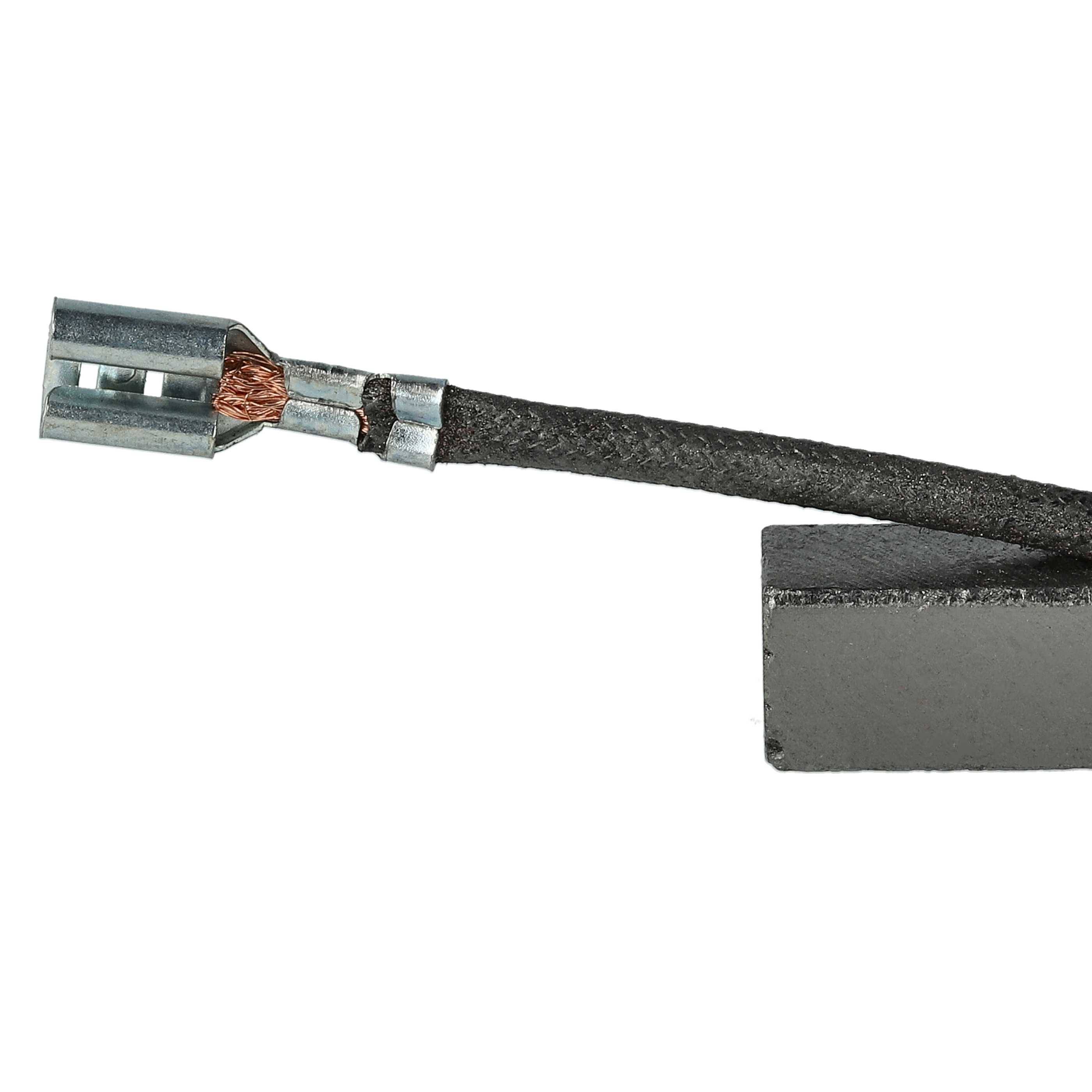 vhbw 2x Kohlebürste 7 x 8 x 18 mm Ersatz für Bosch 1617014142 für Bohrhammer