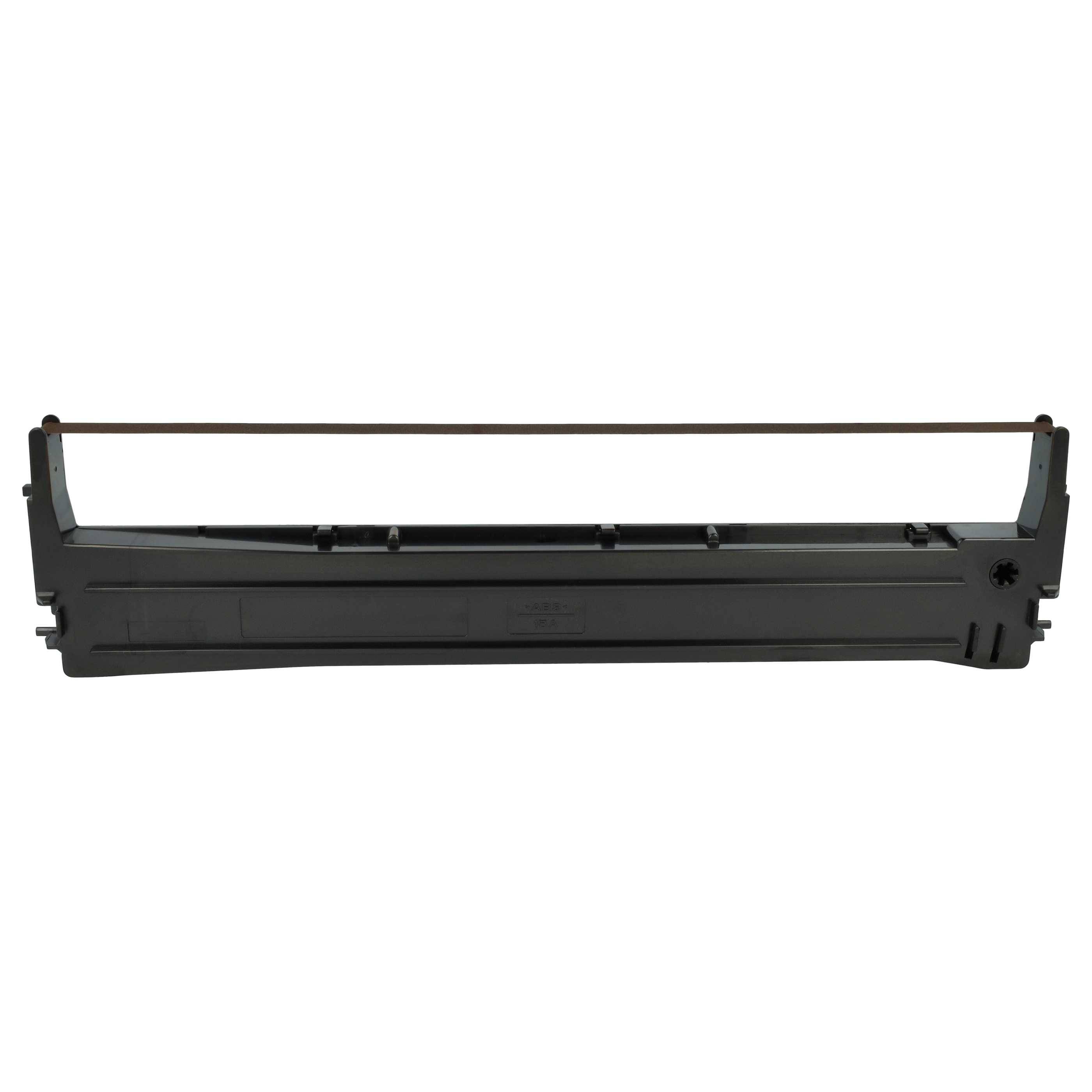 vhbw Farbband Schriftband kompatibel mit Epson LQ300+, LQ400, LQ300II, LQ300, LQ500, LQ450, LQ510 Nadeldrucker, Bondrucker - Lila