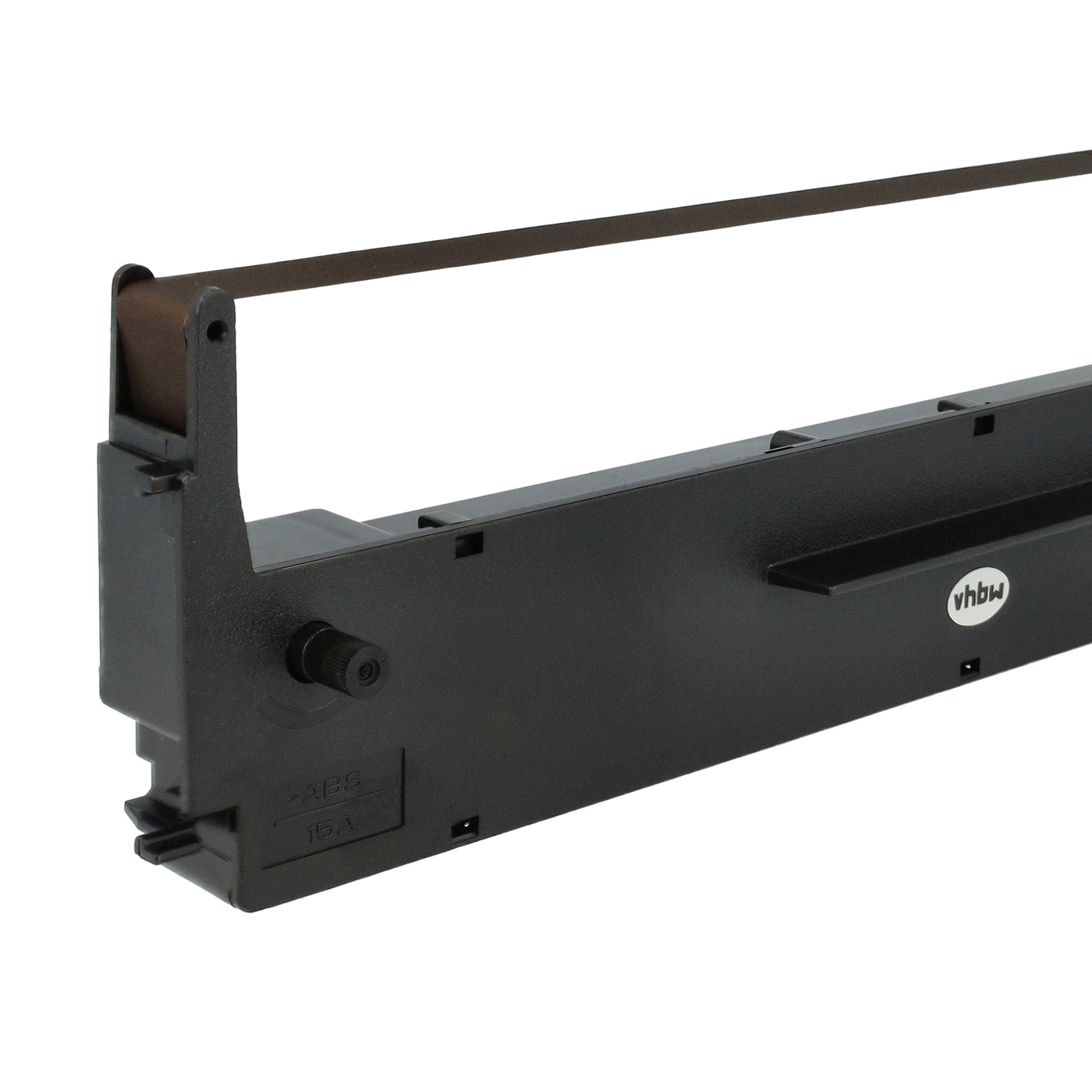 vhbw Farbband Schriftband kompatibel mit Epson LQ300+, LQ400, LQ300II, LQ300, LQ500, LQ450, LQ510 Nadeldrucker, Bondrucker - Lila
